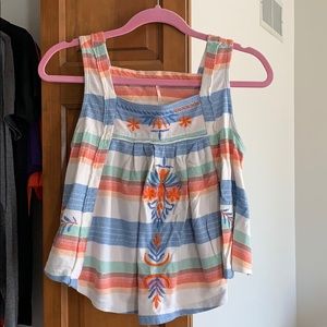 Free People tribal tank